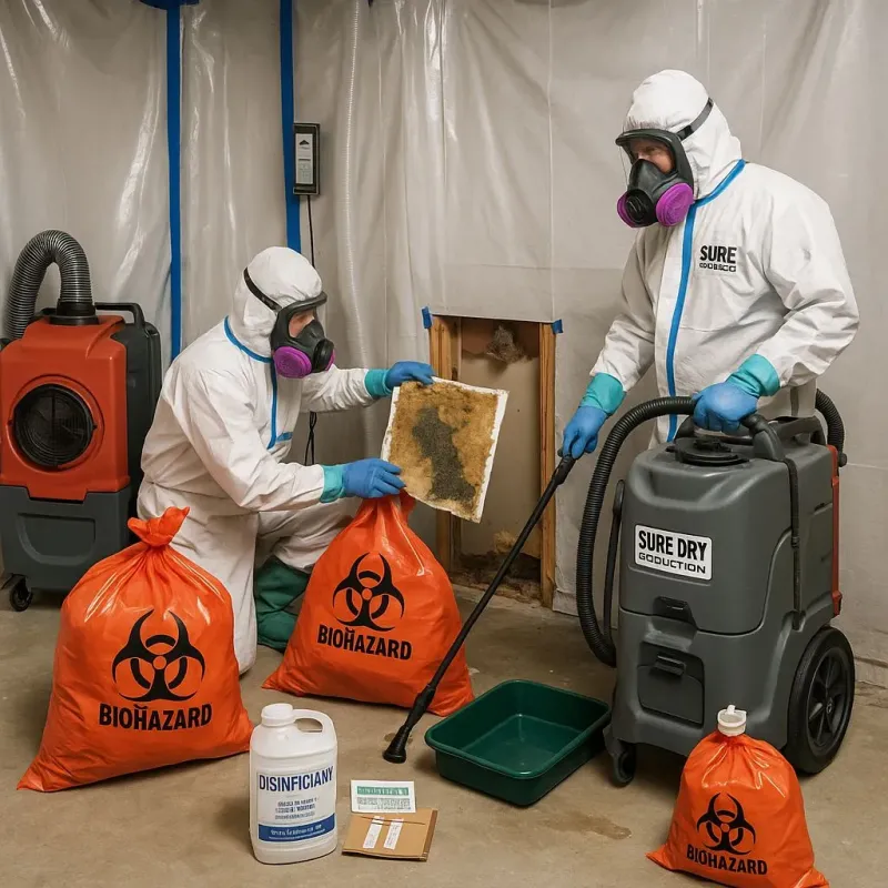 Contaminated Water Handling Protocols process in Covington, GA