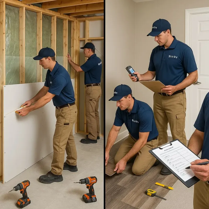 Repairs and Reconstruction process in Covington, GA