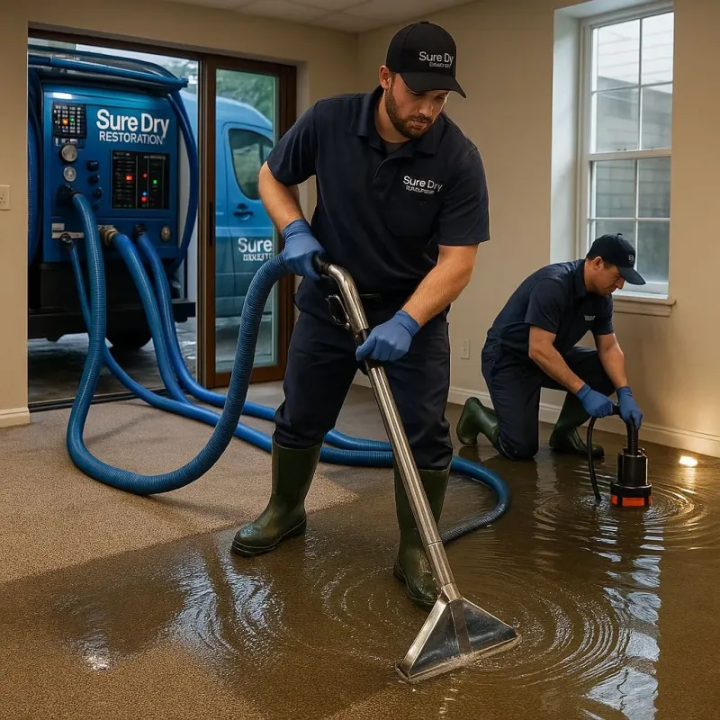 Water Extraction and Removal process in Covington, GA